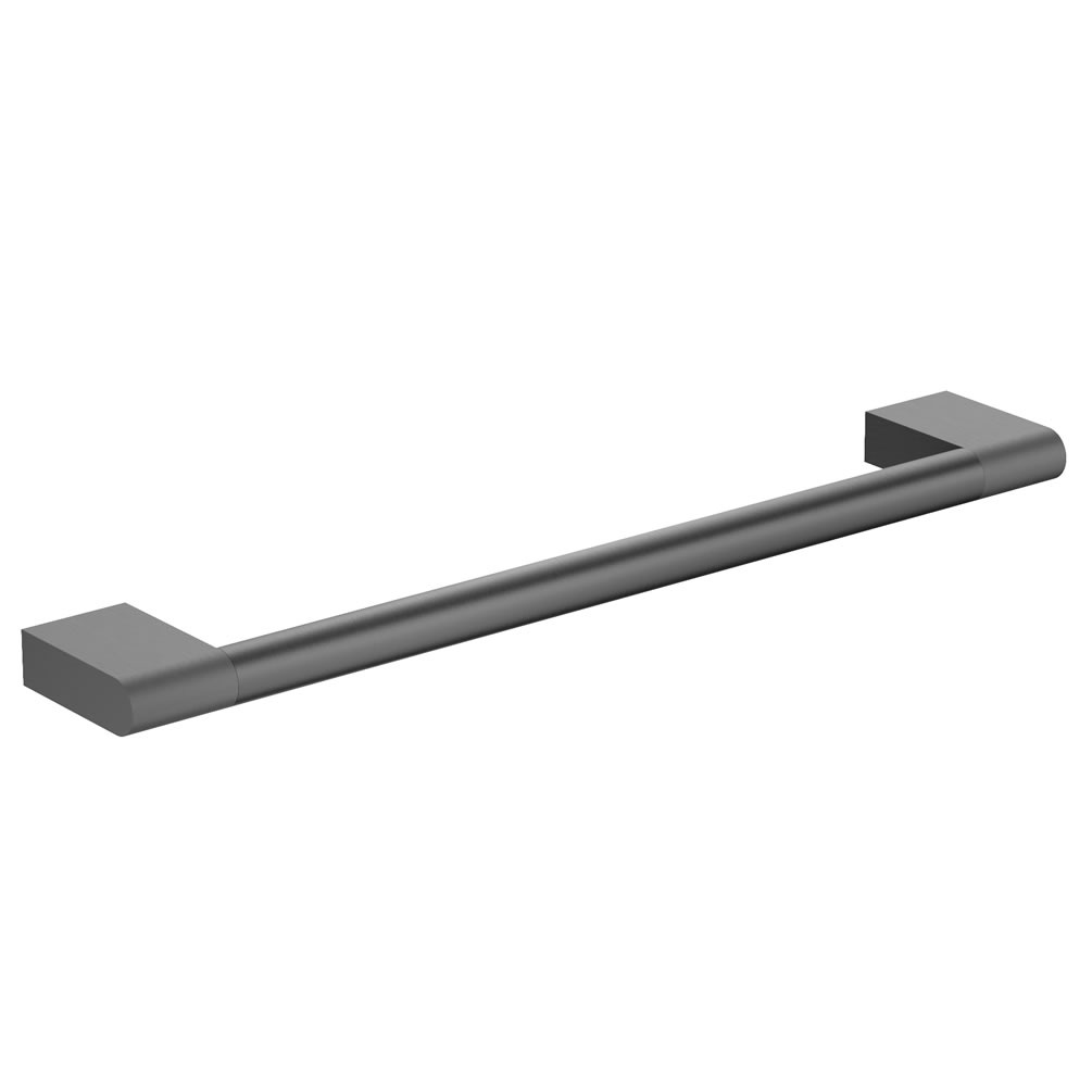 Cutout image of Crosswater MPRO Slate 450mm Towel Rail